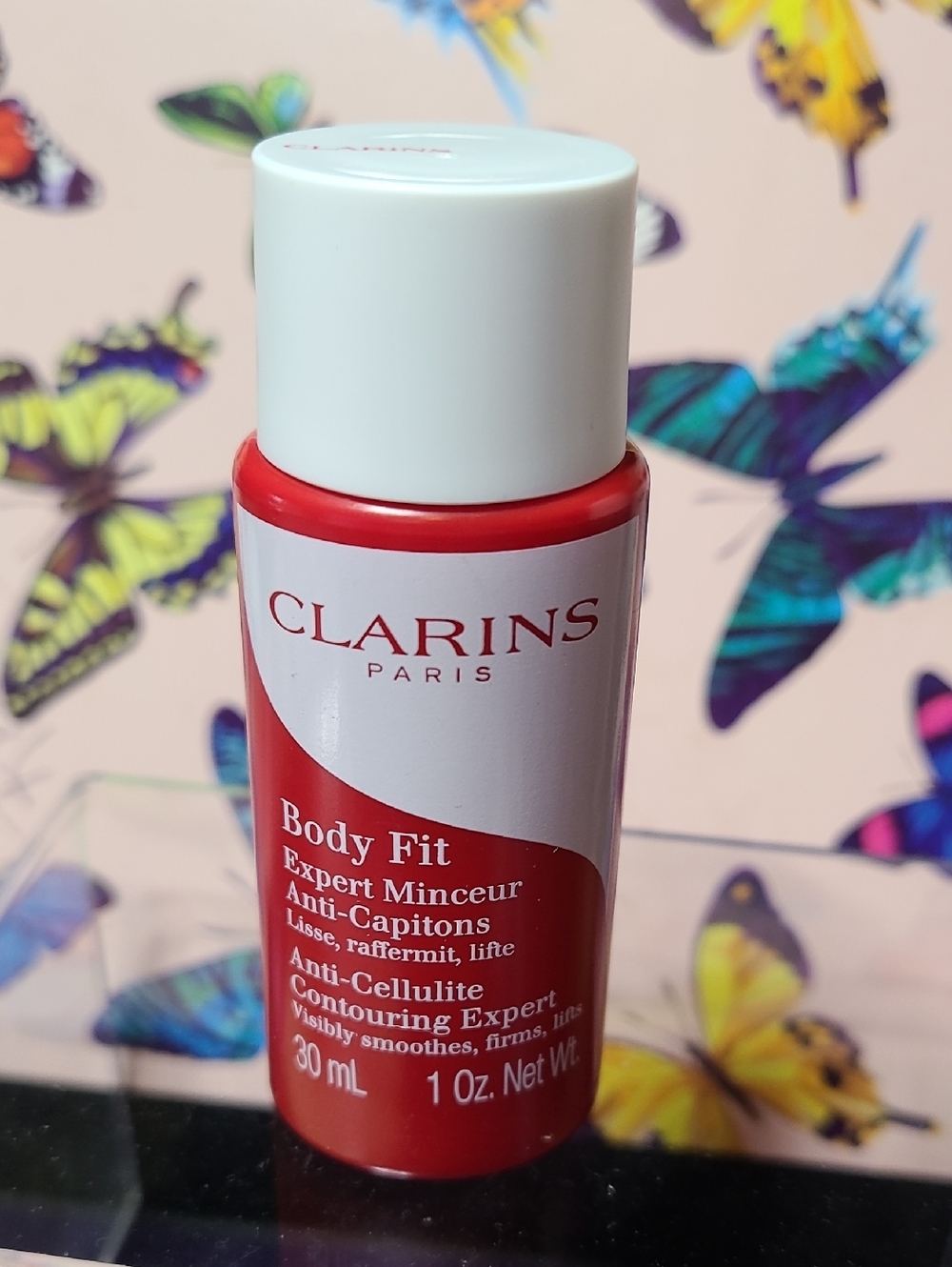 Clarins Red Body Fit Contouring Expert Travel Size